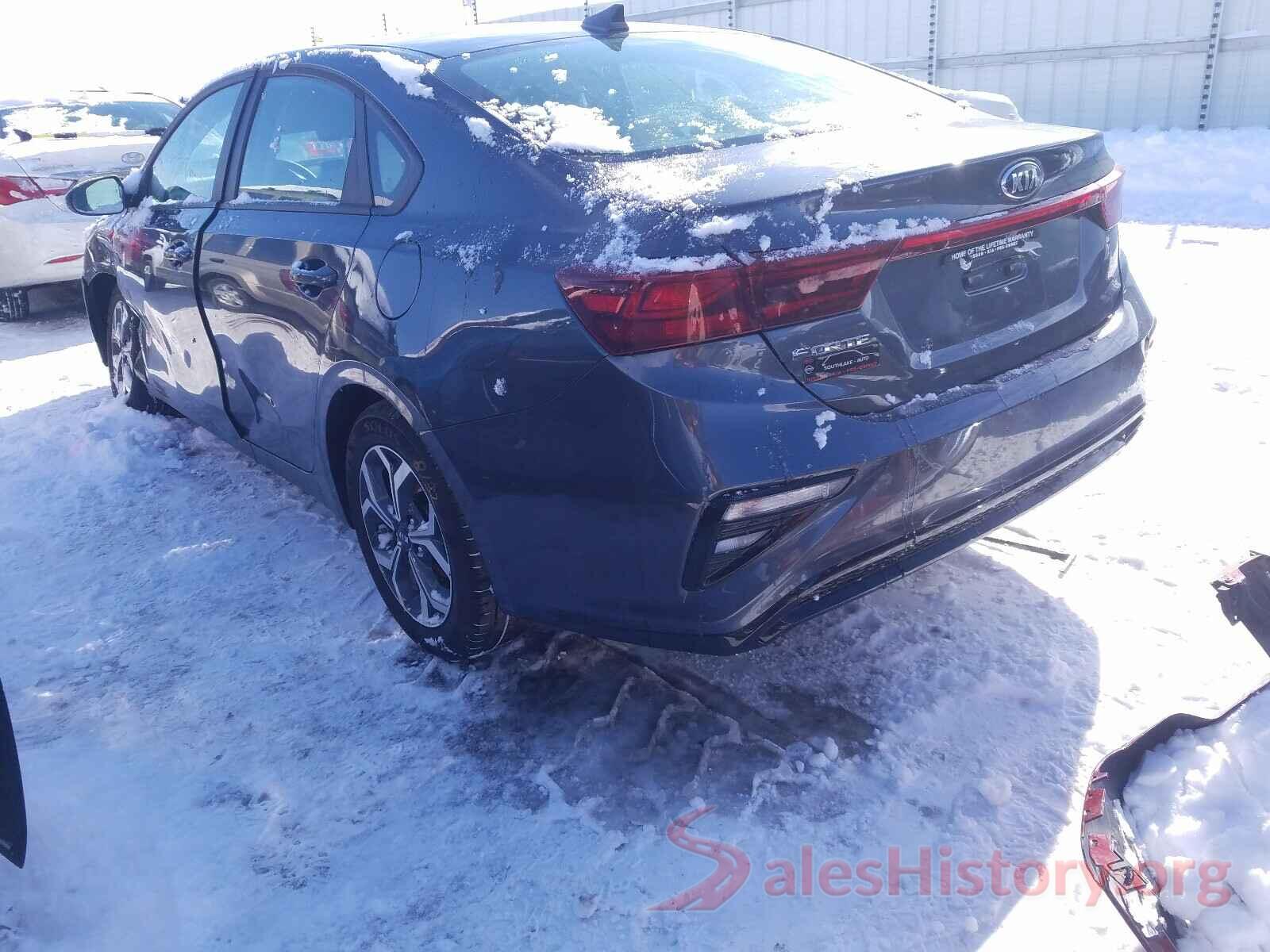 3KPF24ADXLE236504 2020 KIA FORTE