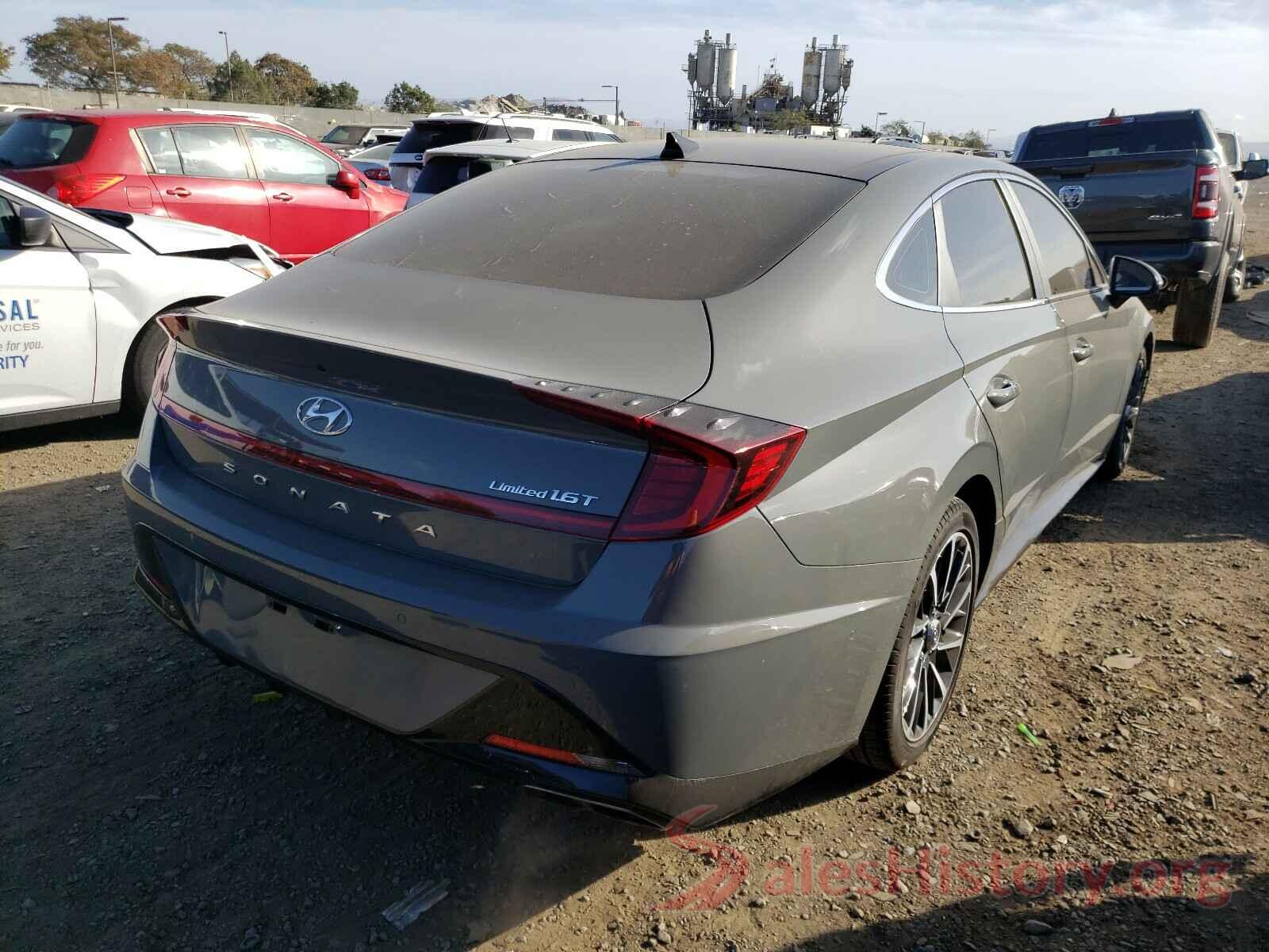 5NPEH4J20MH066918 2021 HYUNDAI SONATA