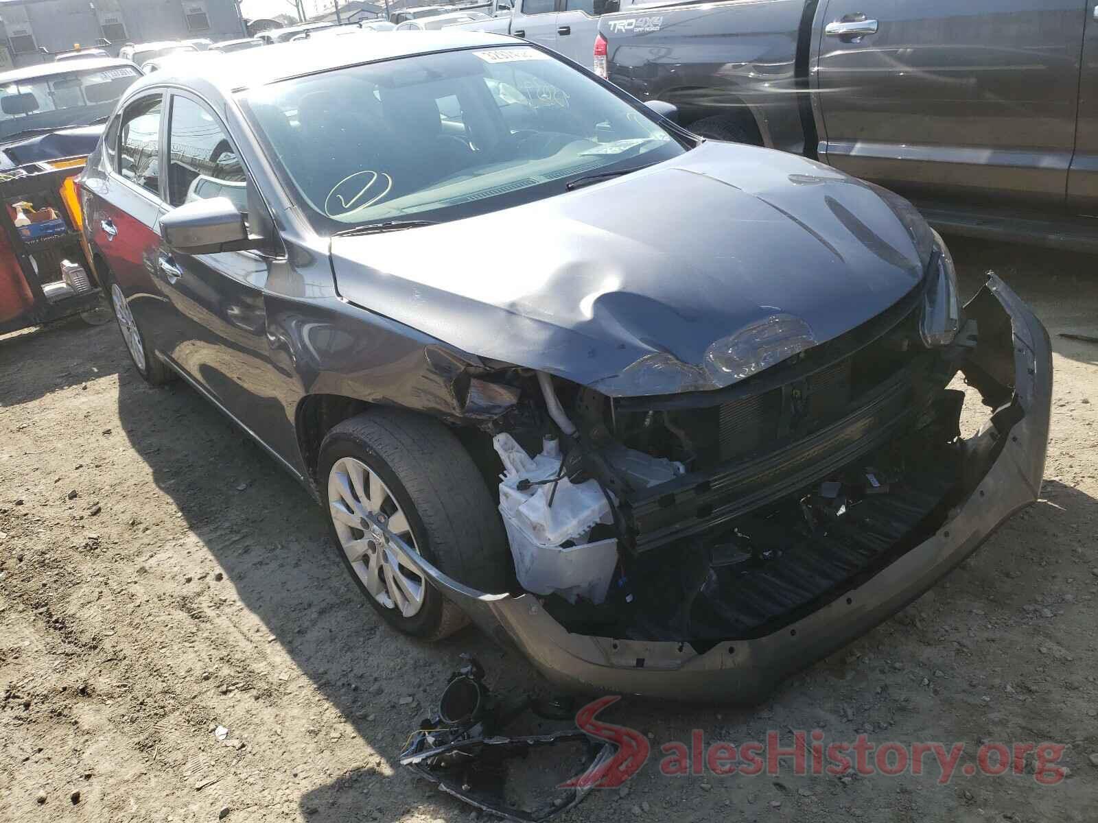 3N1AB7AP0KY240681 2019 NISSAN SENTRA