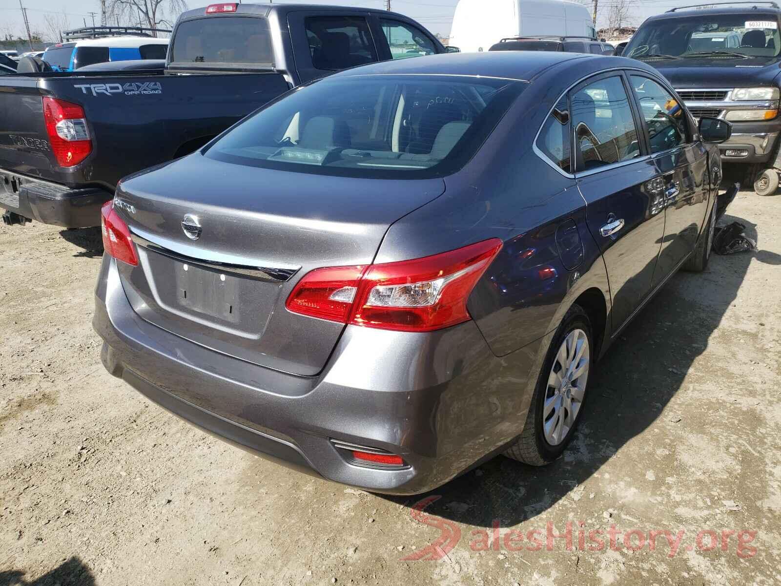 3N1AB7AP0KY240681 2019 NISSAN SENTRA