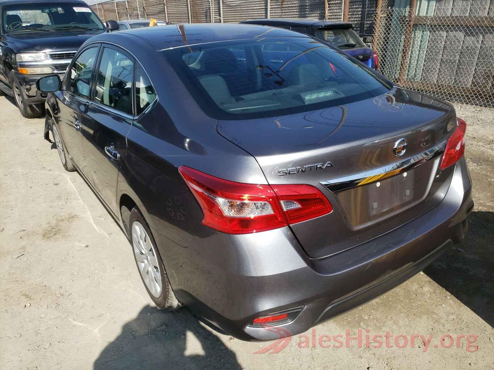 3N1AB7AP0KY240681 2019 NISSAN SENTRA