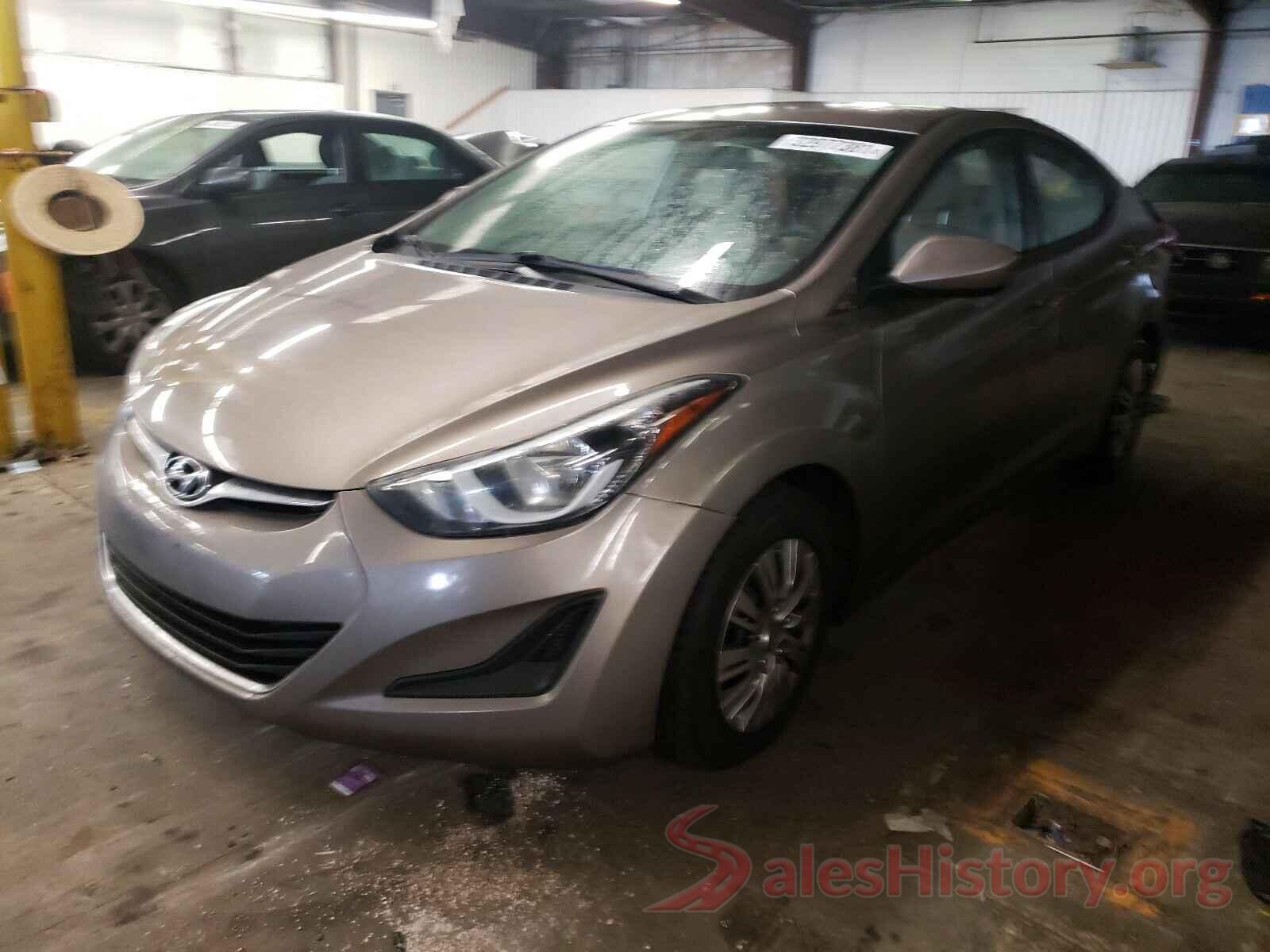 5NPDH4AEXGH700049 2016 HYUNDAI ELANTRA