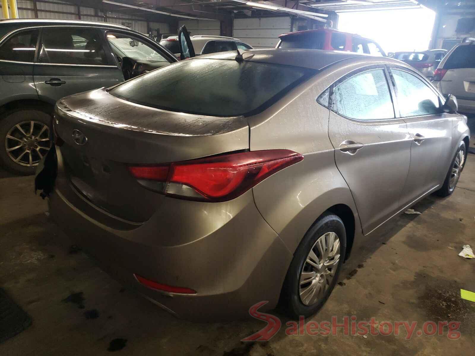 5NPDH4AEXGH700049 2016 HYUNDAI ELANTRA