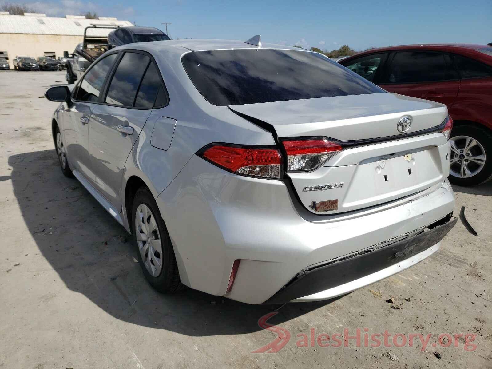 5YFDPRAE7LP009106 2020 TOYOTA COROLLA