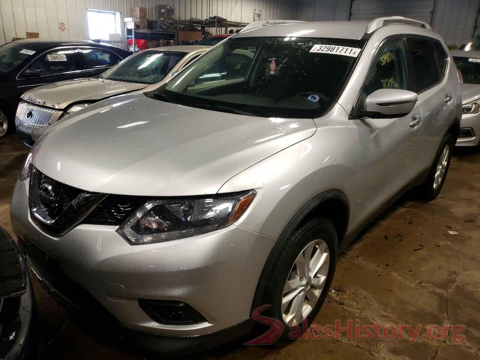 KNMAT2MV5GP709246 2016 NISSAN ROGUE