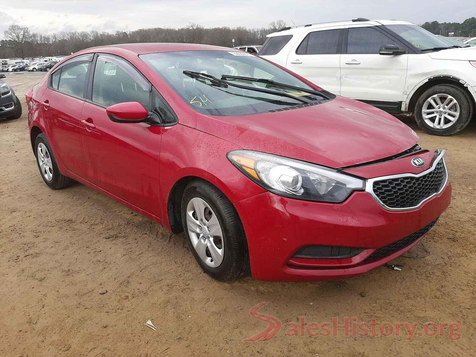 KNAFK4A62G5468207 2016 KIA FORTE