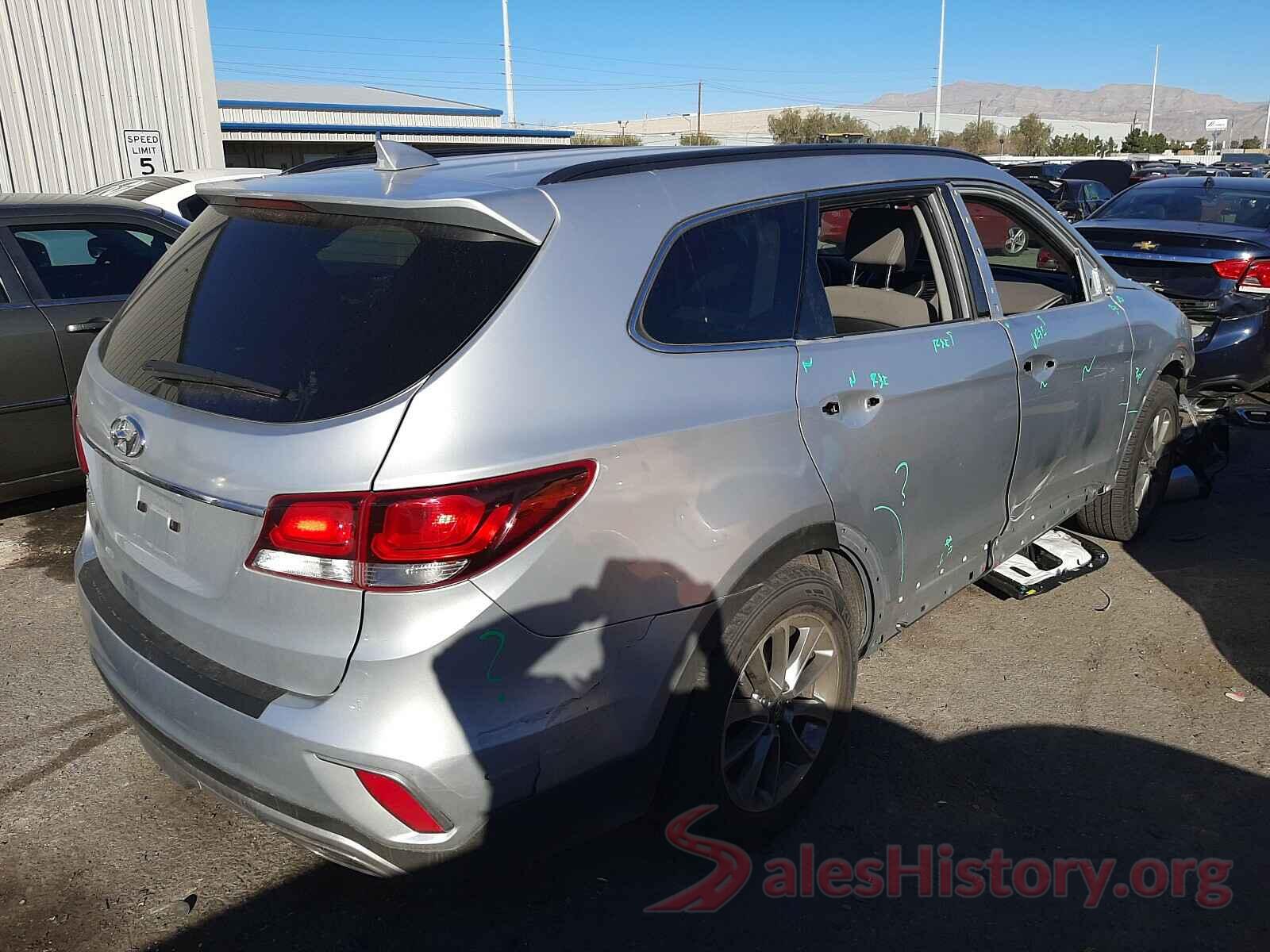 KM8SM4HF3HU229799 2017 HYUNDAI SANTA FE