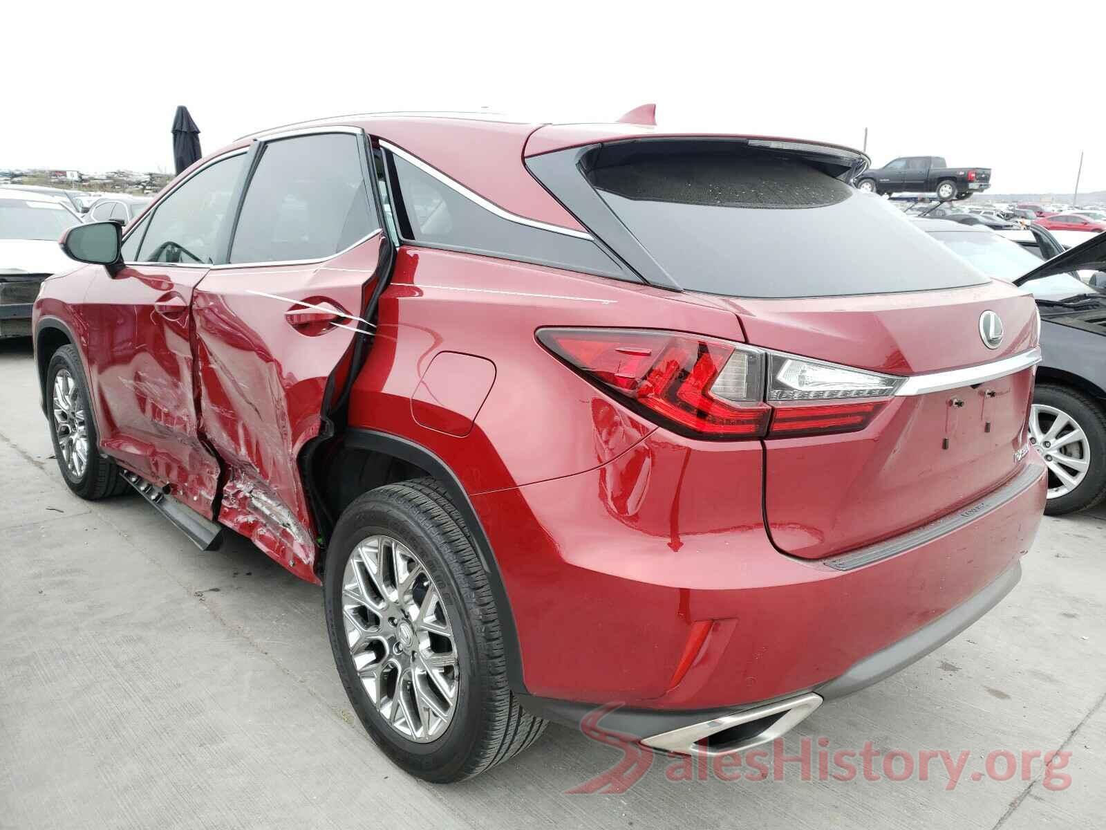 2T2ZZMCA7GC001862 2016 LEXUS RX350