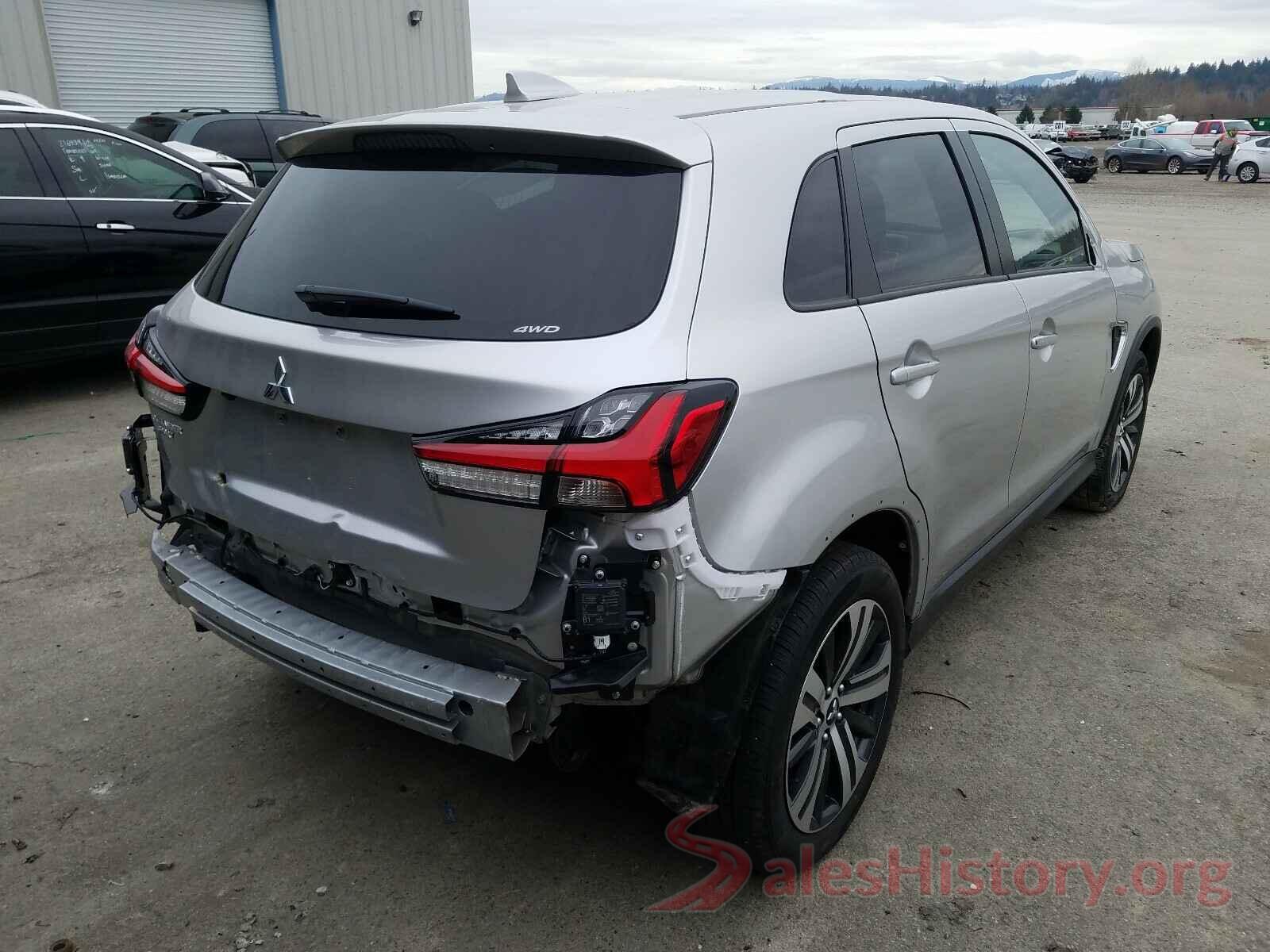 JA4AR3AU9LU024785 2020 MITSUBISHI OUTLANDER