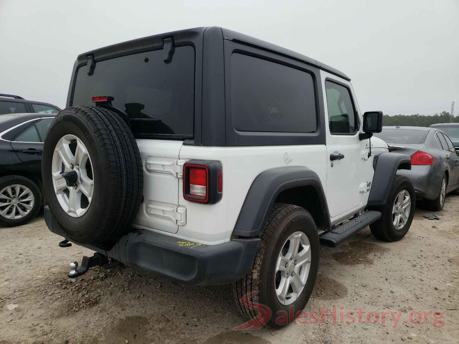 1C4GJXAG9LW207648 2020 JEEP WRANGLER