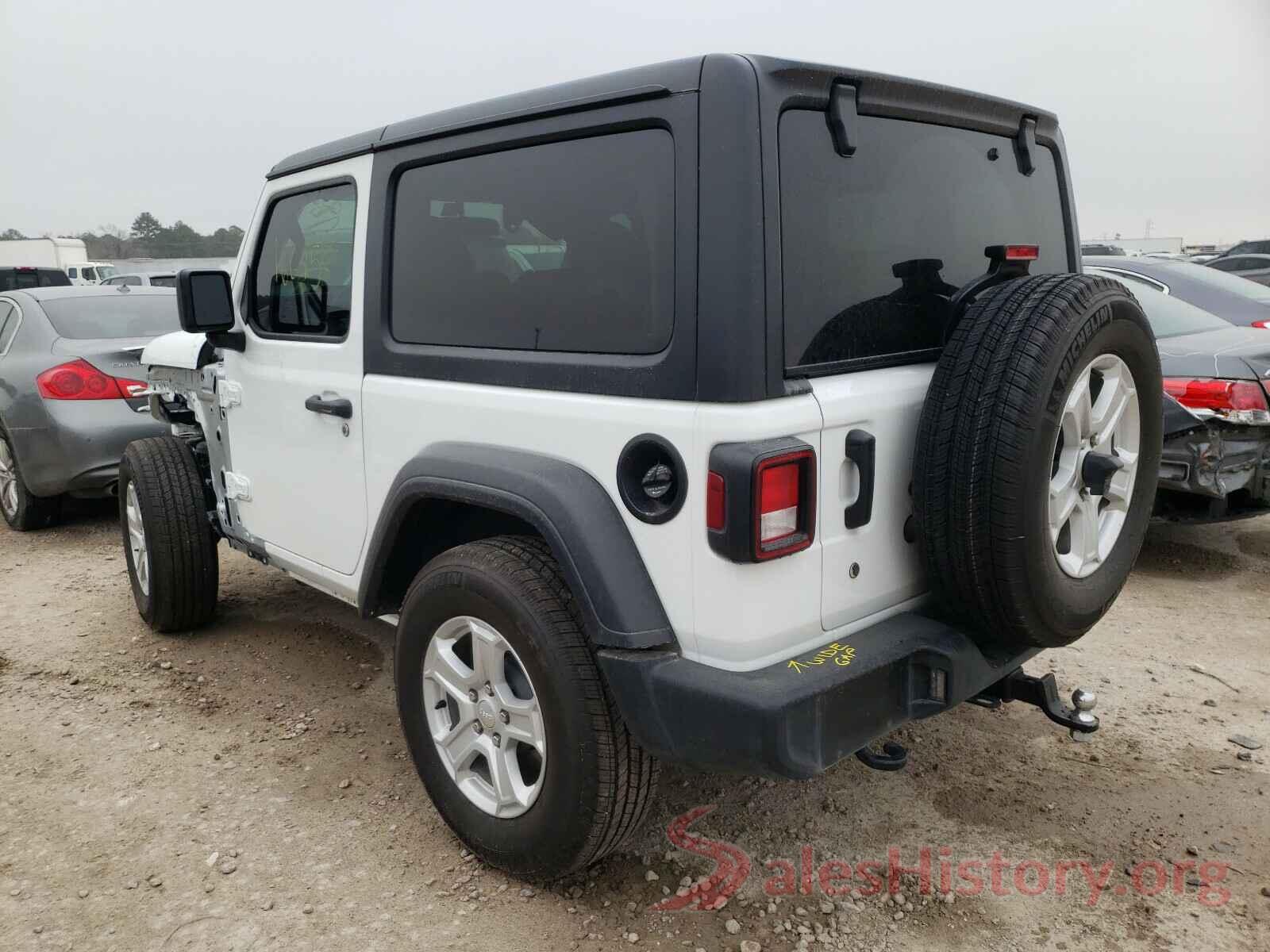 1C4GJXAG9LW207648 2020 JEEP WRANGLER