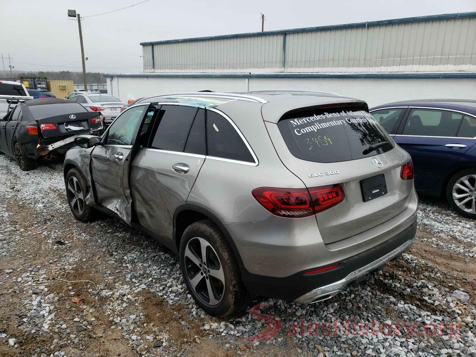 W1N0G8DB2MV263484 2021 MERCEDES-BENZ GLC-CLASS