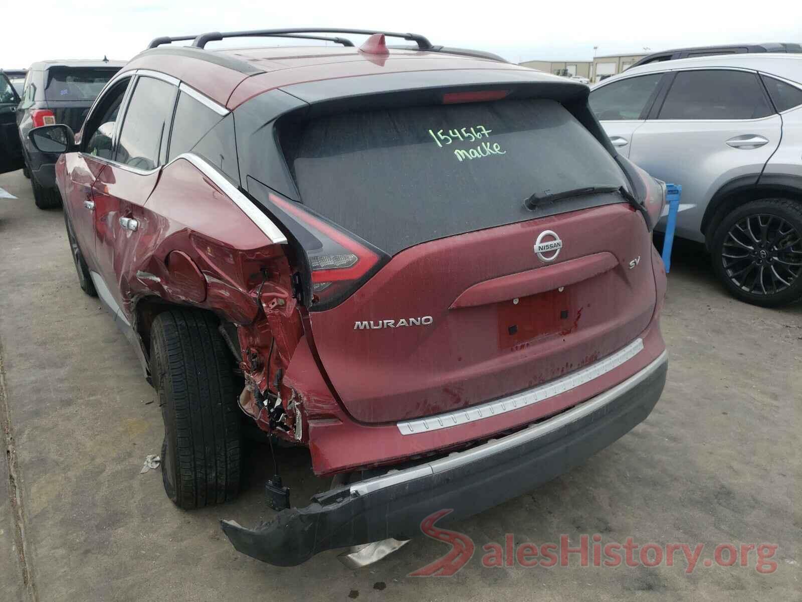 5N1AZ2MJ9KN111270 2019 NISSAN MURANO