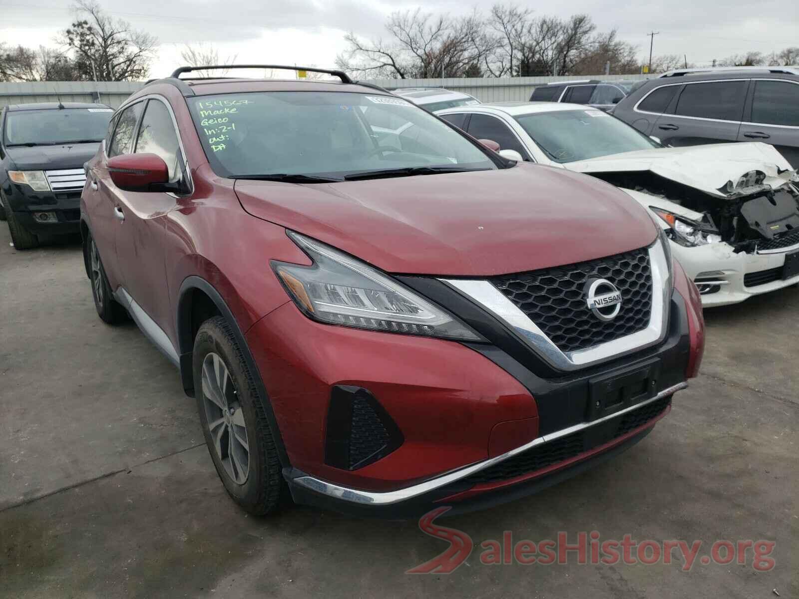 5N1AZ2MJ9KN111270 2019 NISSAN MURANO