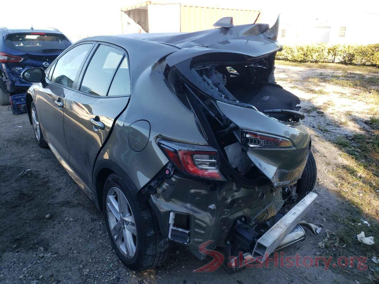 JTNK4RBE3K3014451 2019 TOYOTA COROLLA