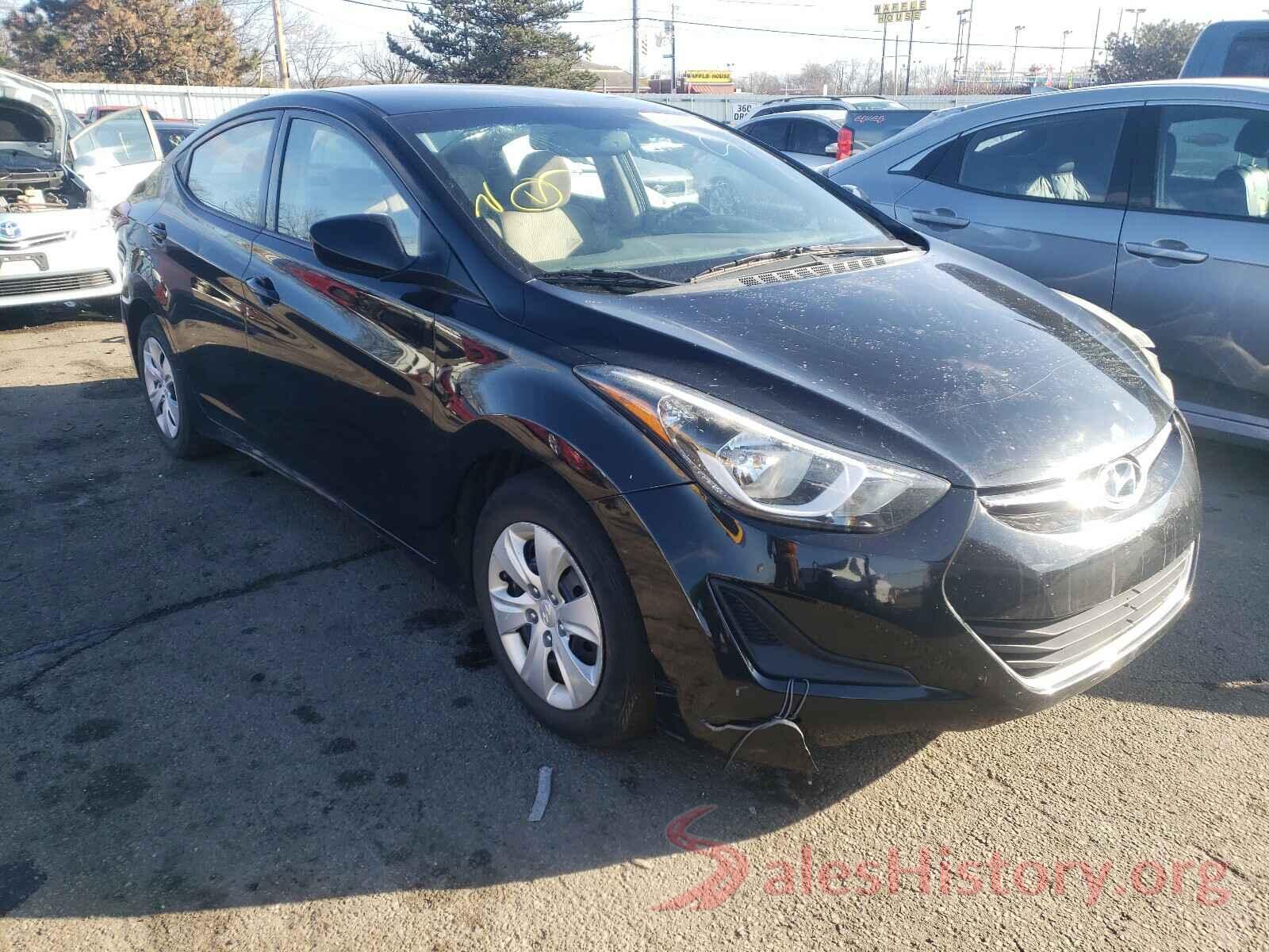 5NPDH4AE9GH716517 2016 HYUNDAI ELANTRA