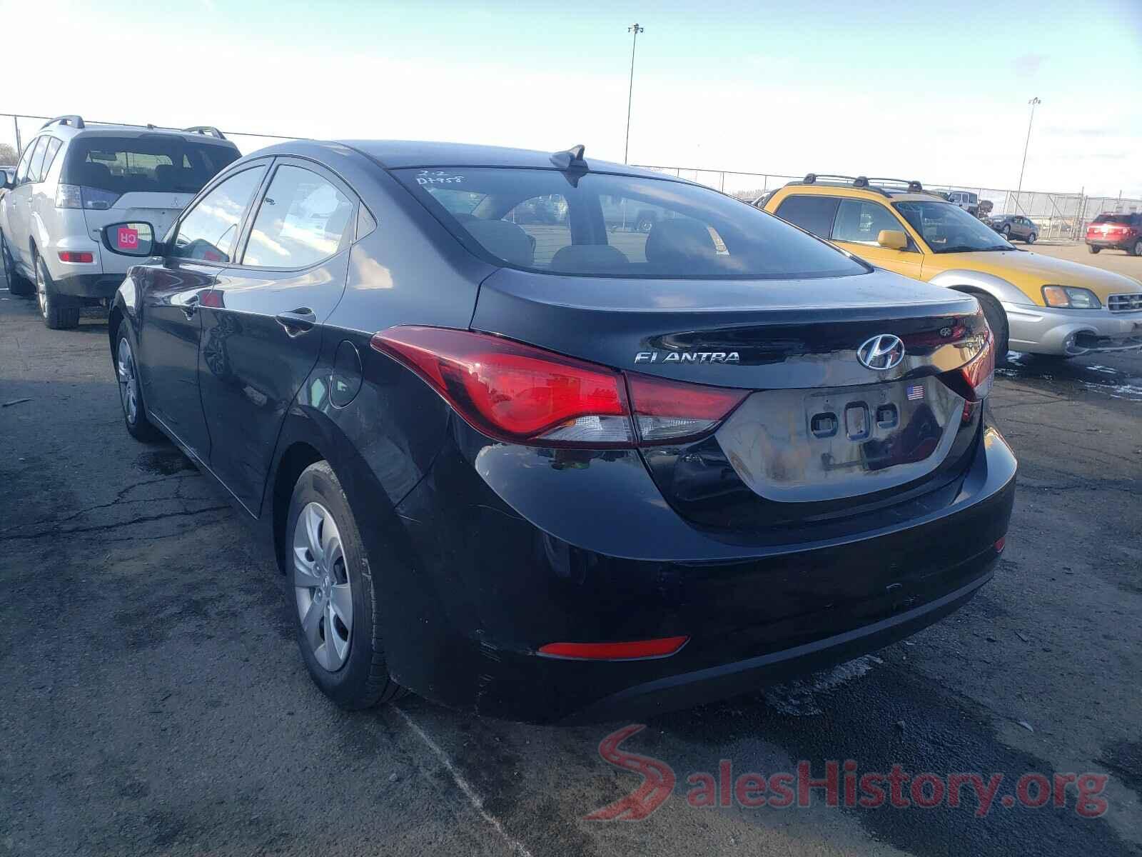 5NPDH4AE9GH716517 2016 HYUNDAI ELANTRA