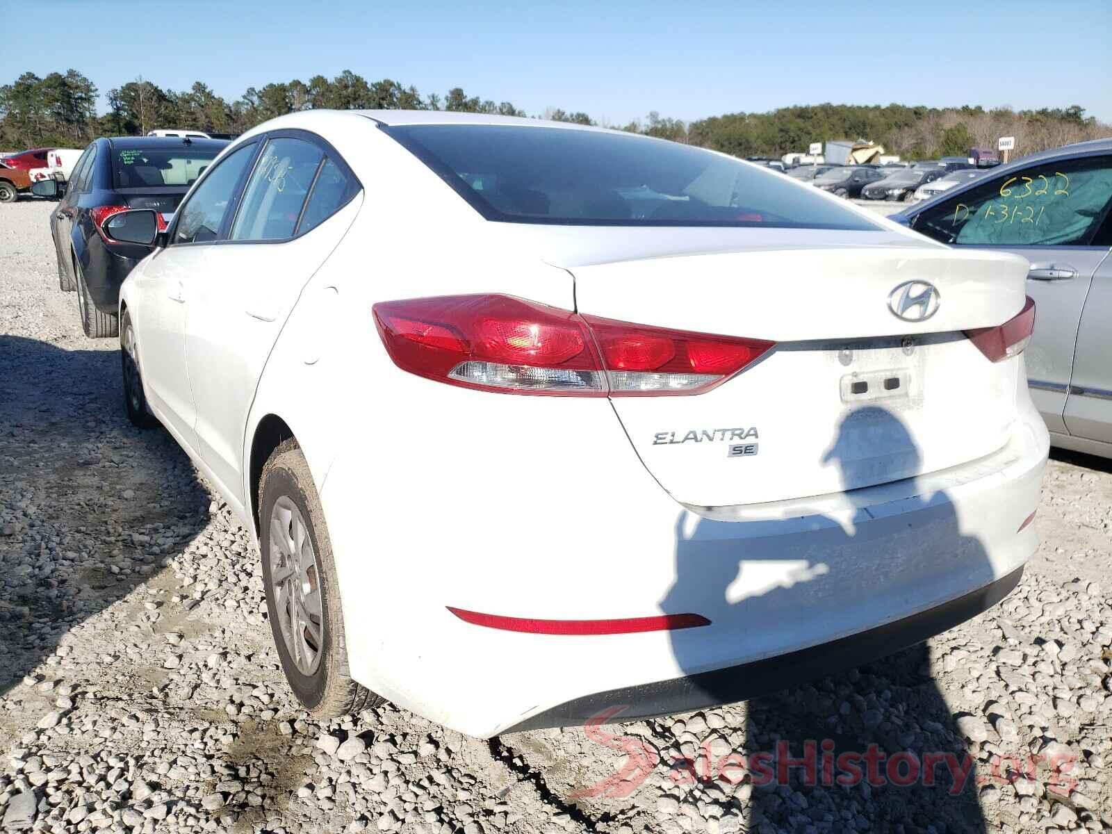 5NPD74LF8JH341008 2018 HYUNDAI ELANTRA