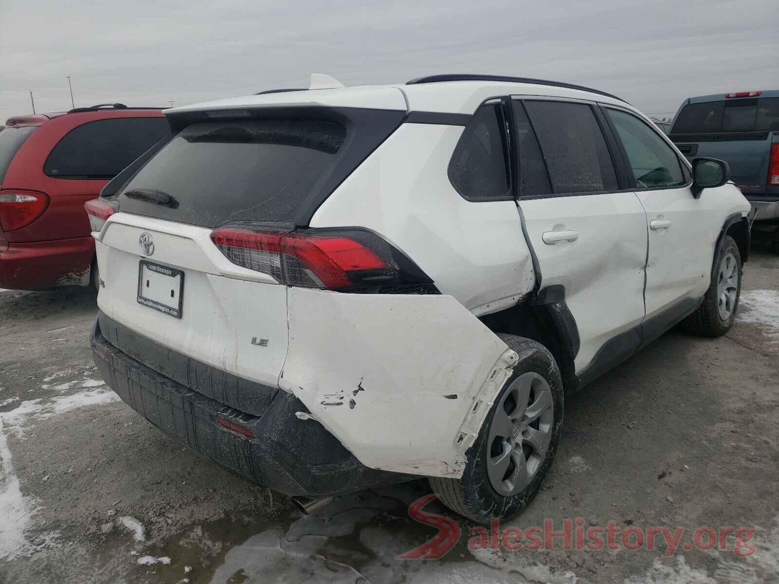 2T3H1RFV3KW007644 2019 TOYOTA RAV4