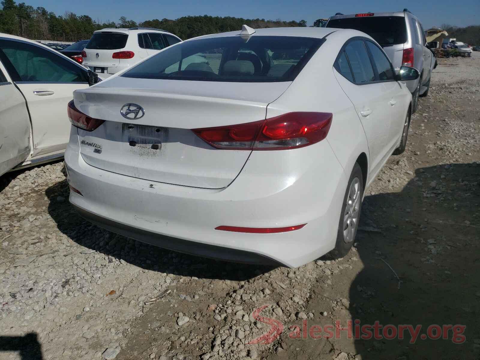 5NPD74LF1HH172184 2017 HYUNDAI ELANTRA