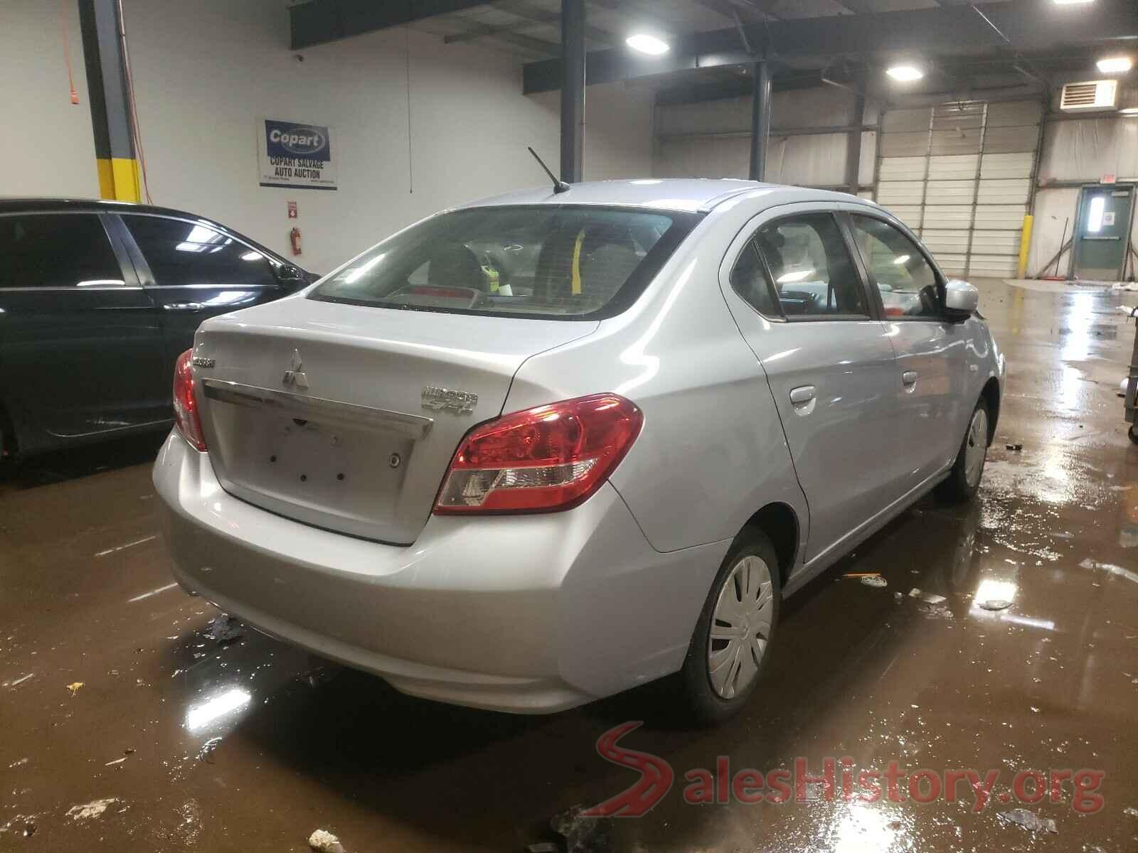 ML32F3FJ0KHF17544 2019 MITSUBISHI MIRAGE