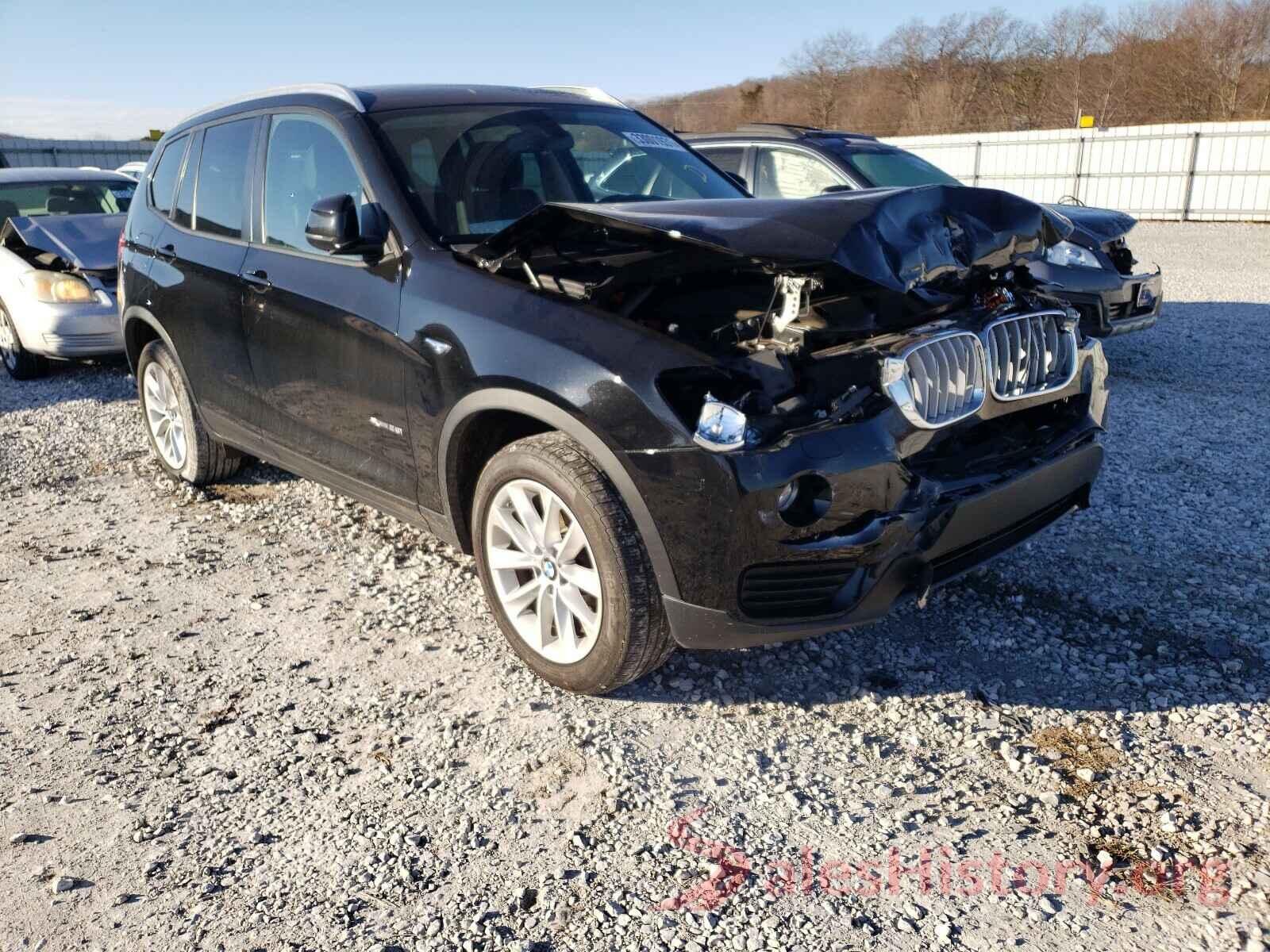 5UXWX9C31H0T21345 2017 BMW X3