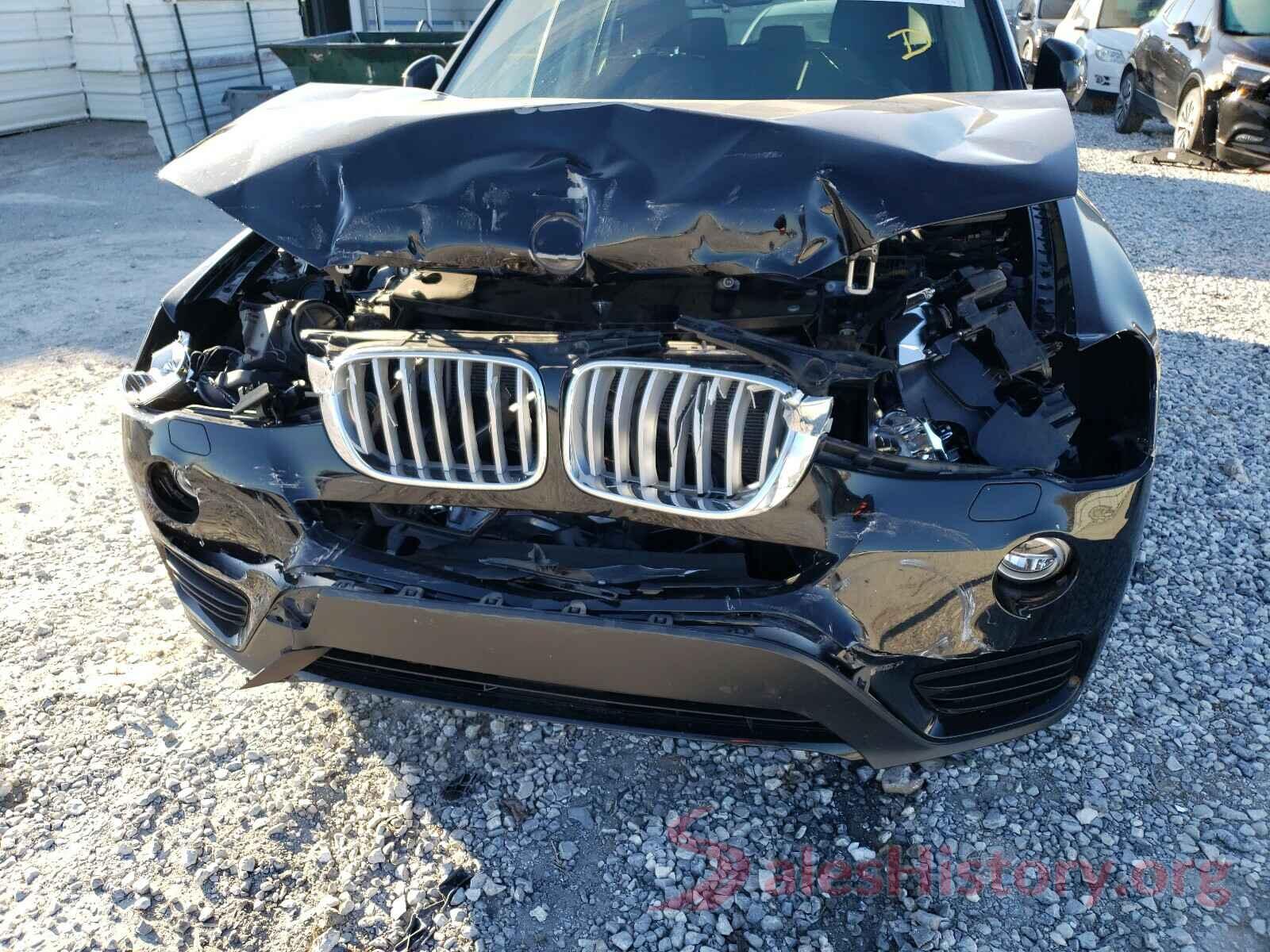 5UXWX9C31H0T21345 2017 BMW X3