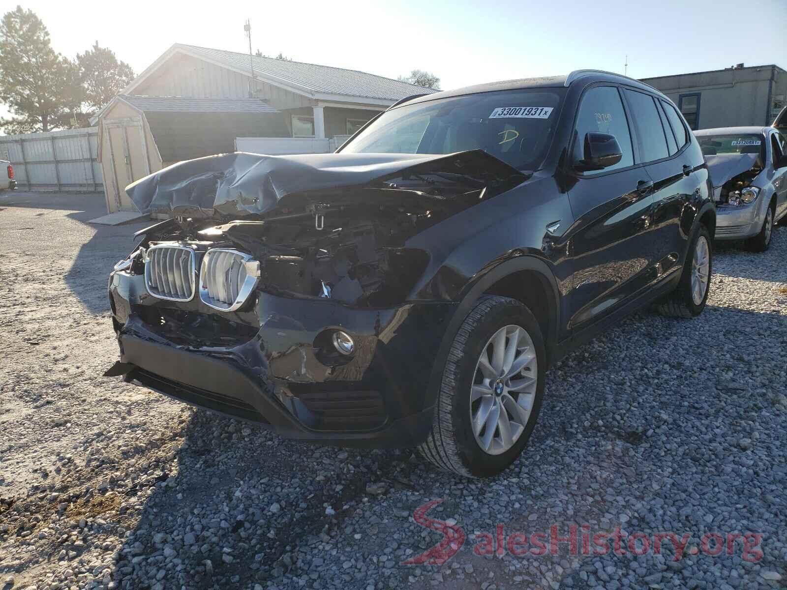 5UXWX9C31H0T21345 2017 BMW X3