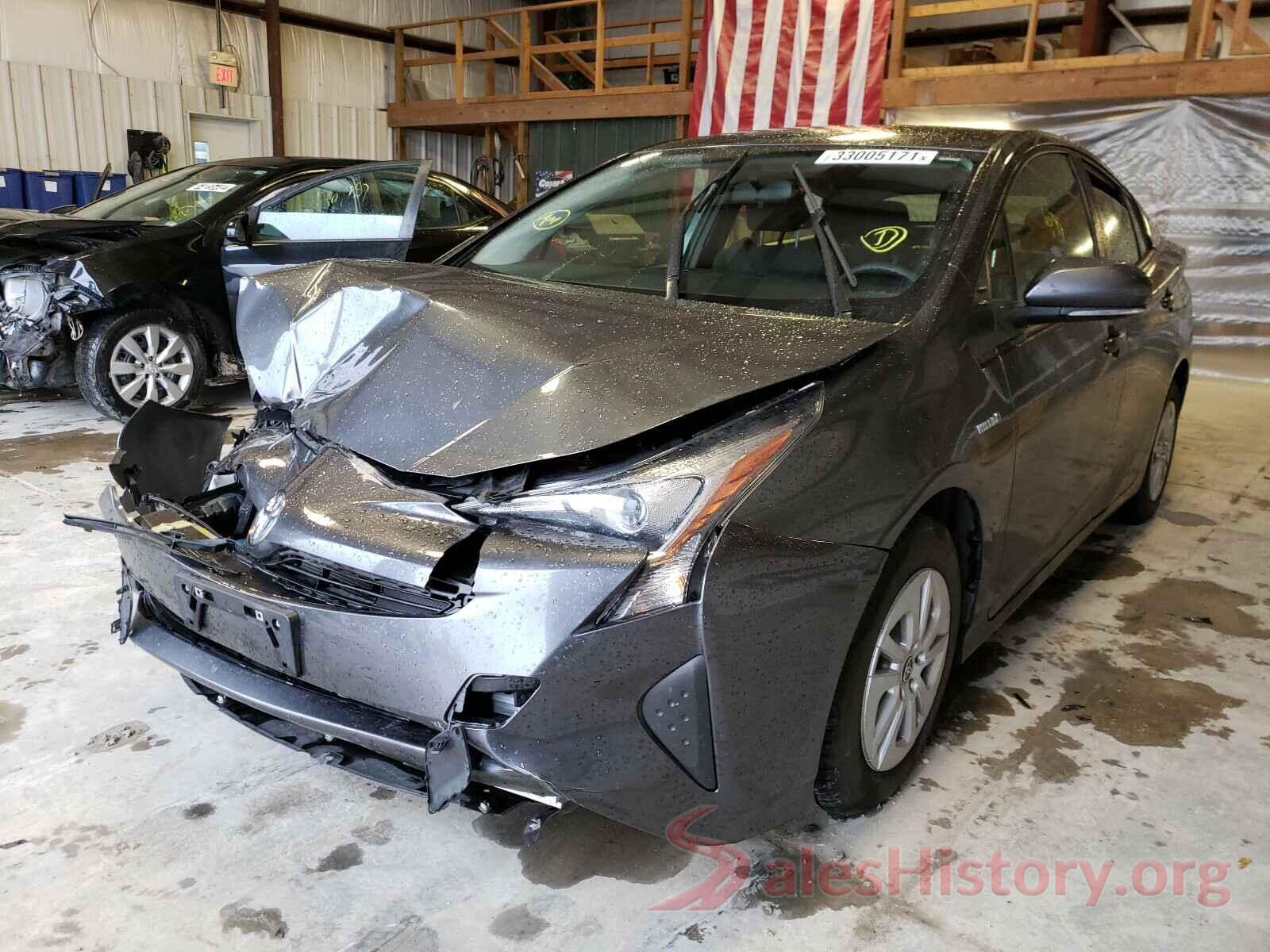 JTDKBRFU9G3006437 2016 TOYOTA PRIUS