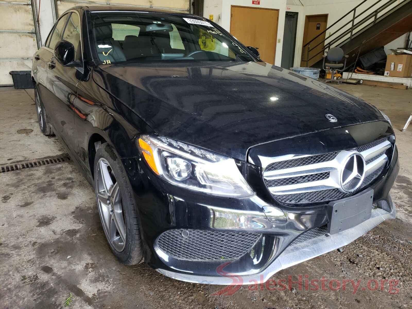 55SWF4KB8JU243538 2018 MERCEDES-BENZ C CLASS