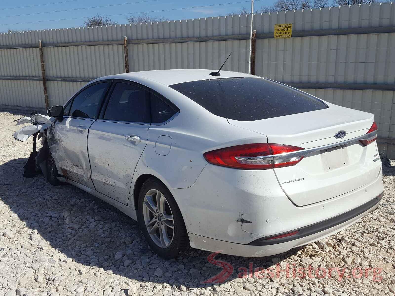 3FA6P0HD6JR186373 2018 FORD FUSION