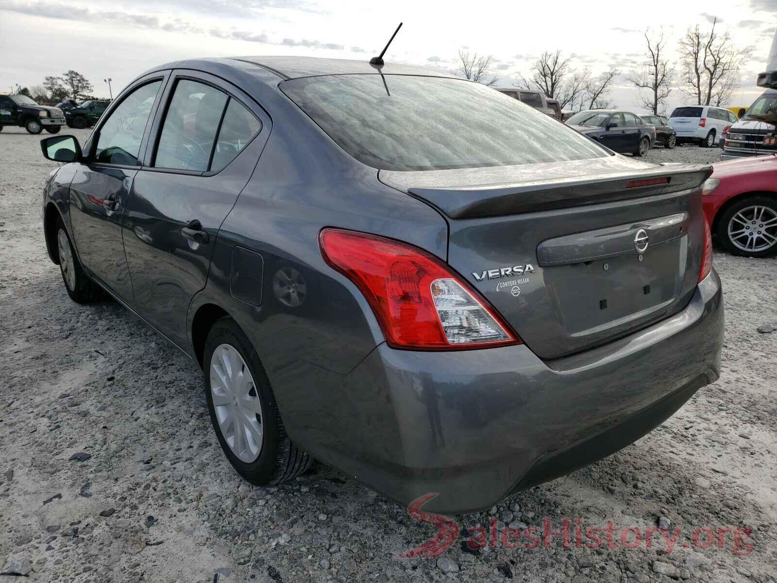 3N1CN7APXKL831047 2019 NISSAN VERSA