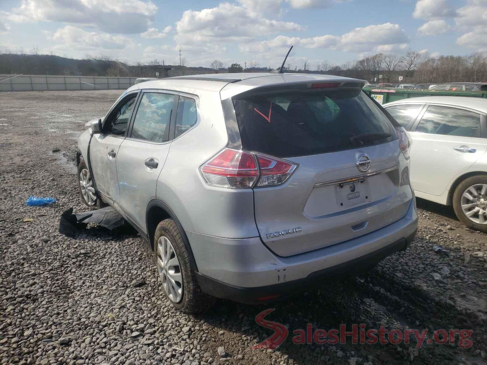 5N1AT2MT7GC799274 2016 NISSAN ROGUE