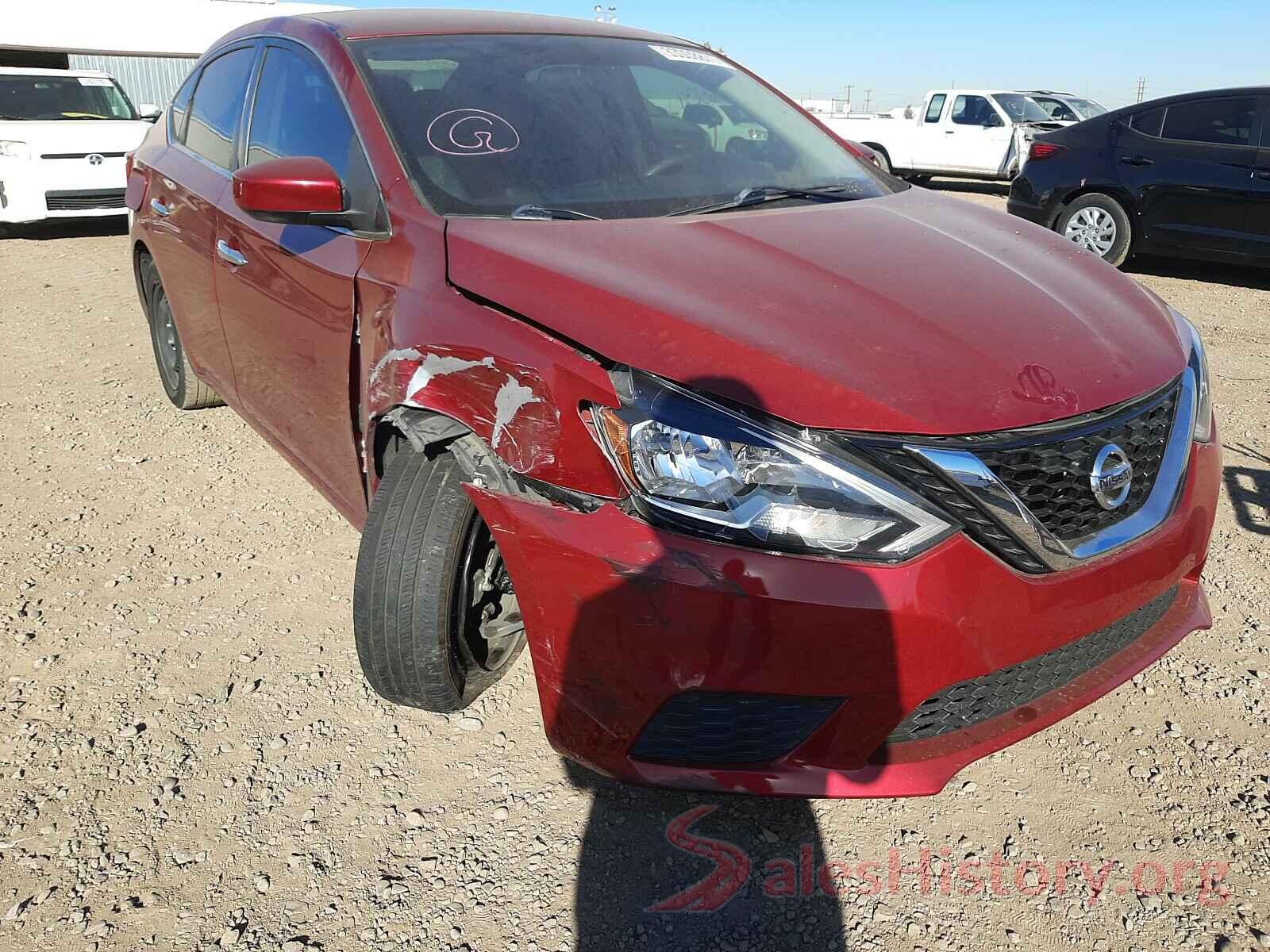 3N1AB7APXHL684396 2017 NISSAN SENTRA