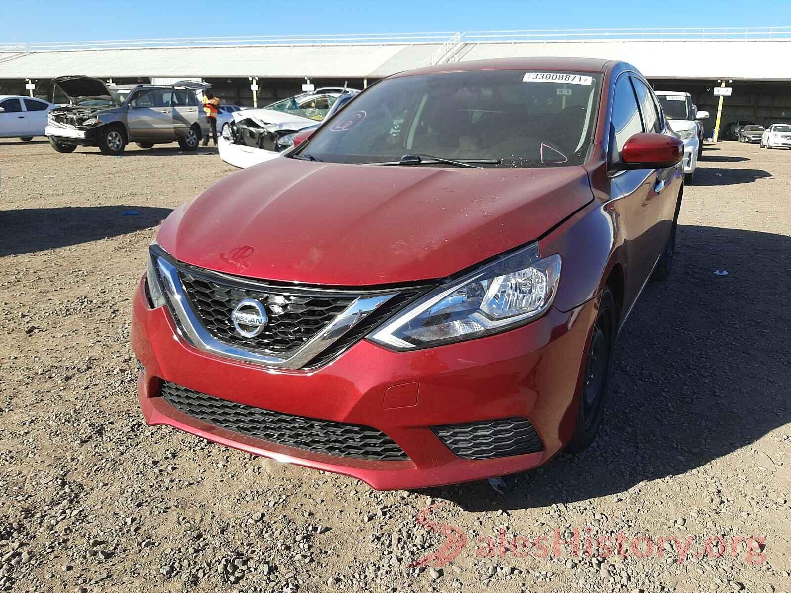 3N1AB7APXHL684396 2017 NISSAN SENTRA