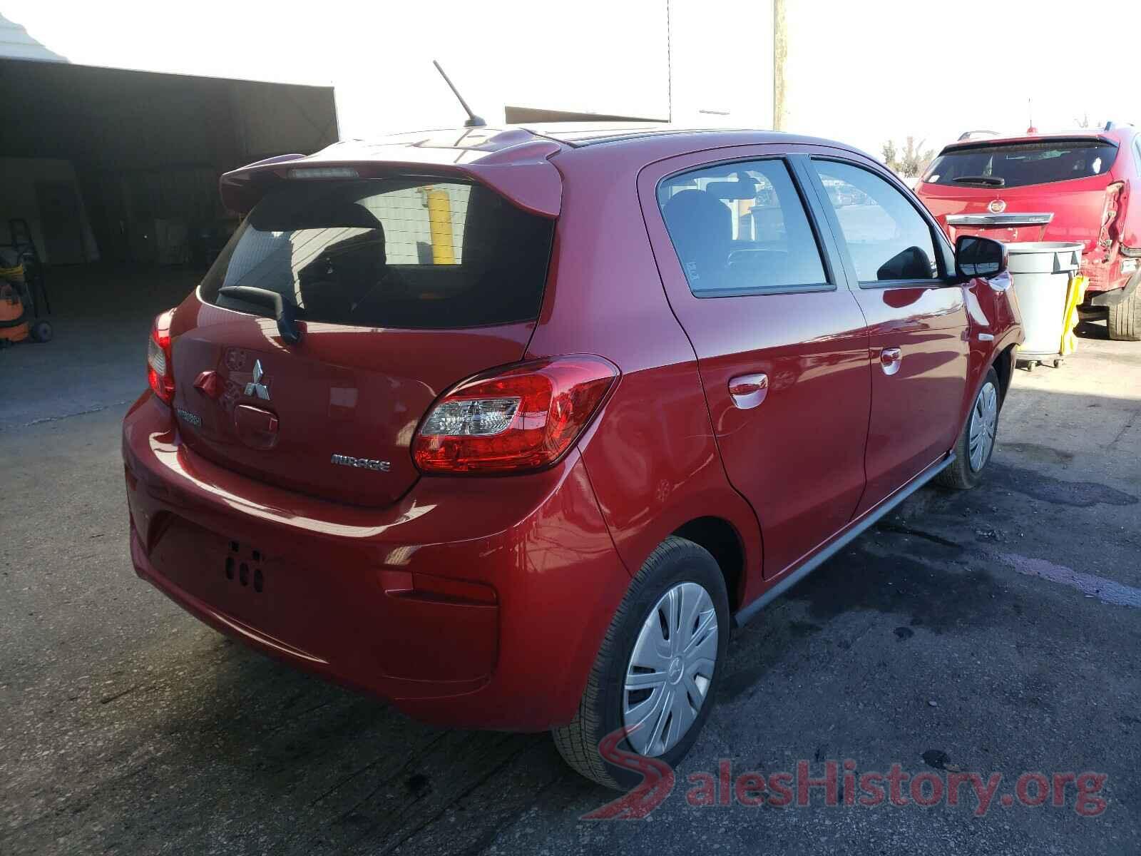 ML32A3HJ6KH016070 2019 MITSUBISHI MIRAGE