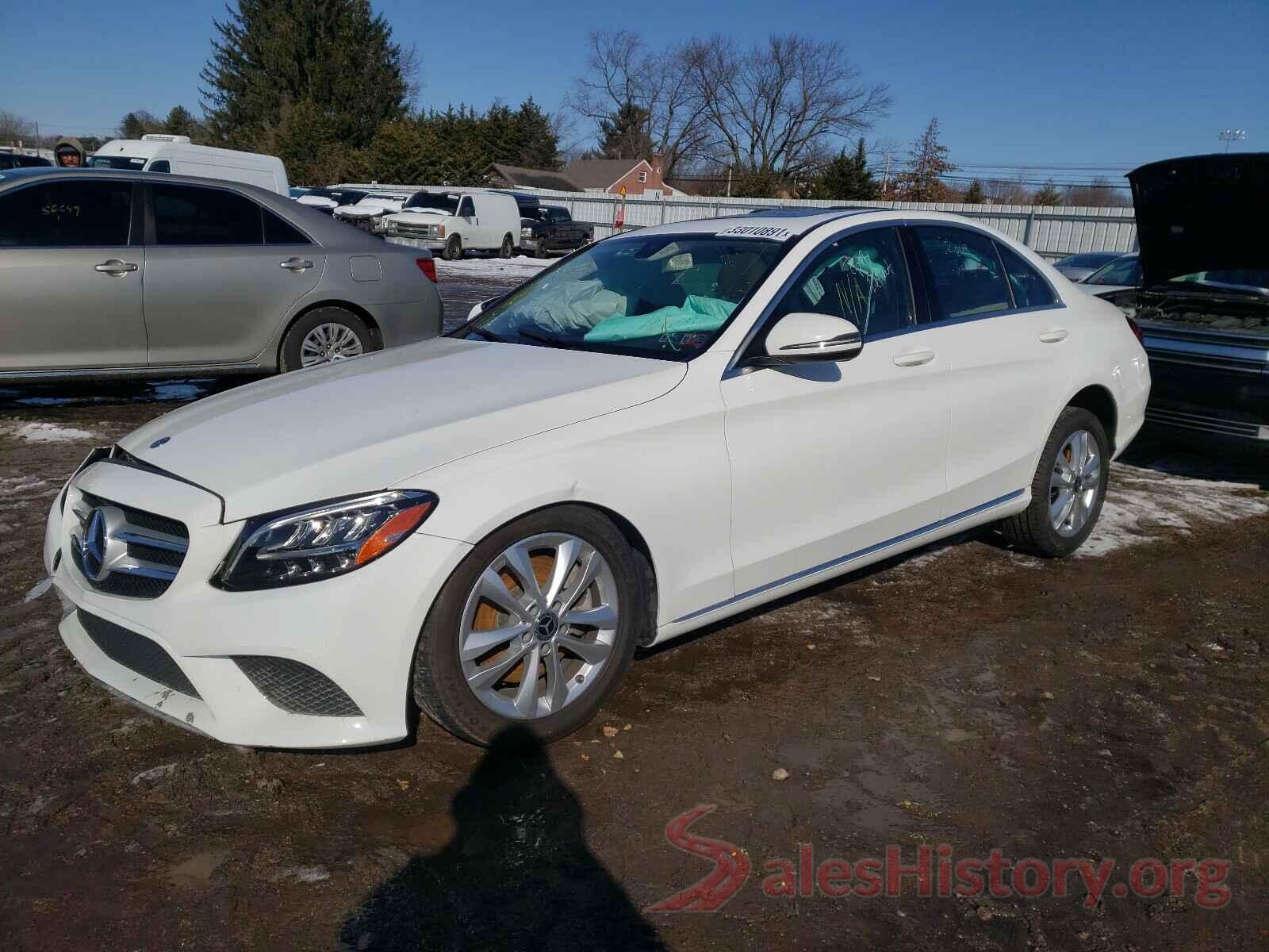 55SWF8EB8KU315911 2019 MERCEDES-BENZ C CLASS