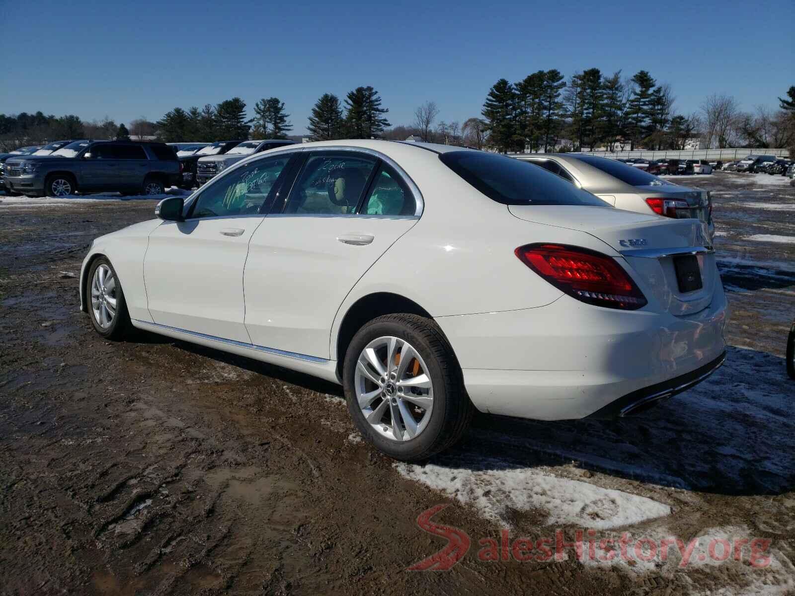 55SWF8EB8KU315911 2019 MERCEDES-BENZ C CLASS