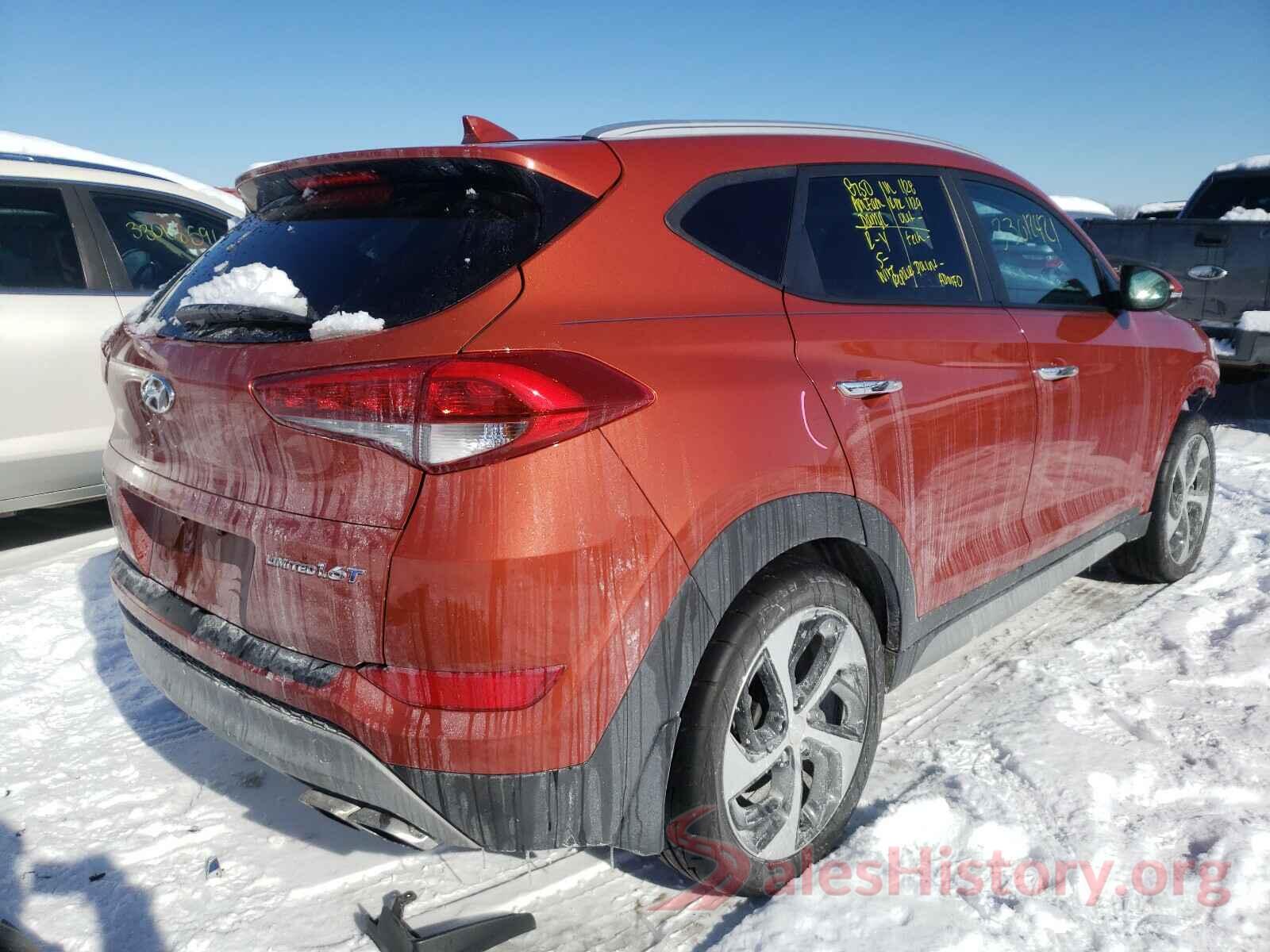 KM8J33A23HU423393 2017 HYUNDAI TUCSON