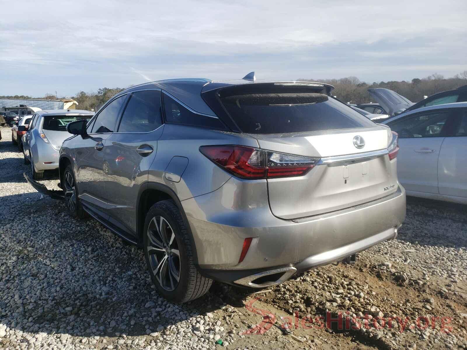 2T2ZZMCA4HC083633 2017 LEXUS RX350