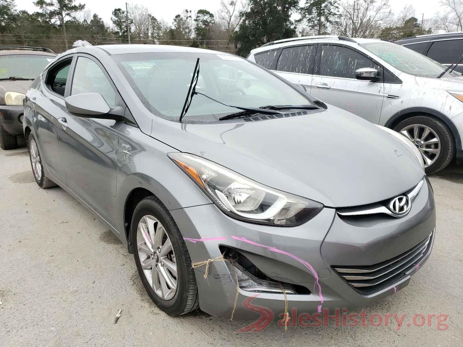 KMHDH4AE7GU637218 2016 HYUNDAI ELANTRA