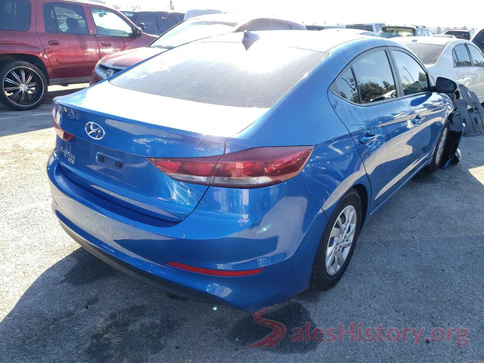 KMHD74LF8HU304343 2017 HYUNDAI ELANTRA