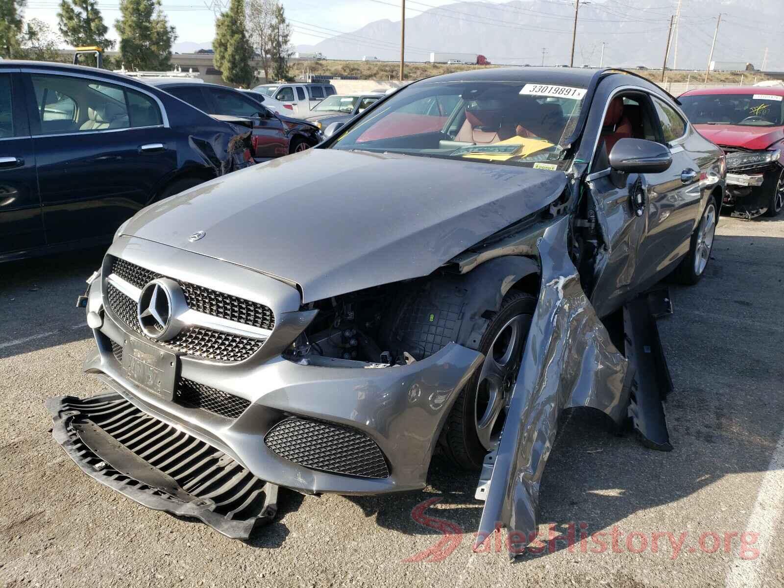 WDDWJ4JB5HF594288 2017 MERCEDES-BENZ C CLASS