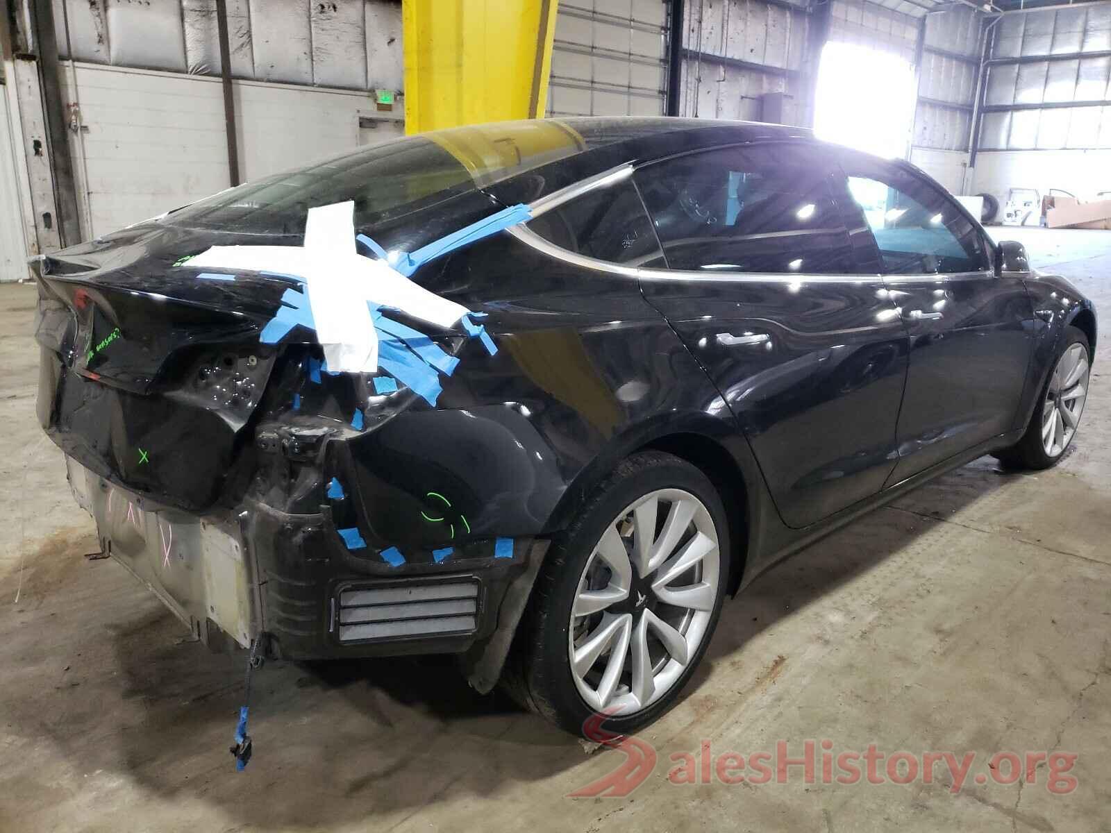 5YJ3E1EA2JF007640 2018 TESLA MODEL 3