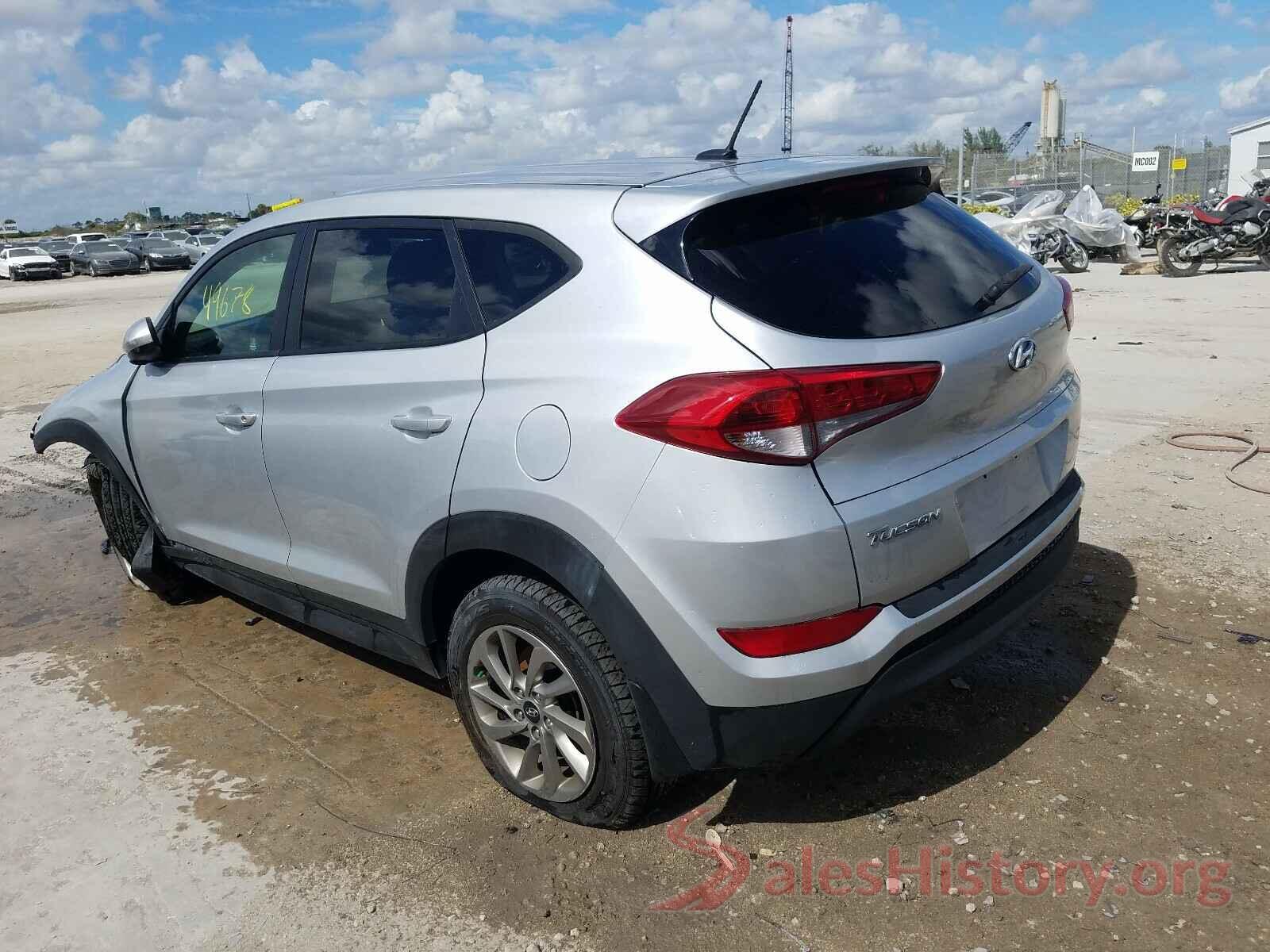 KM8J23A47HU529169 2017 HYUNDAI TUCSON