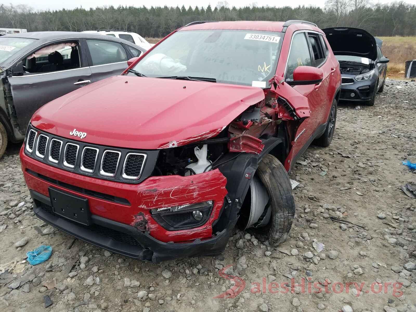 3C4NJCBB2HT669288 2017 JEEP COMPASS