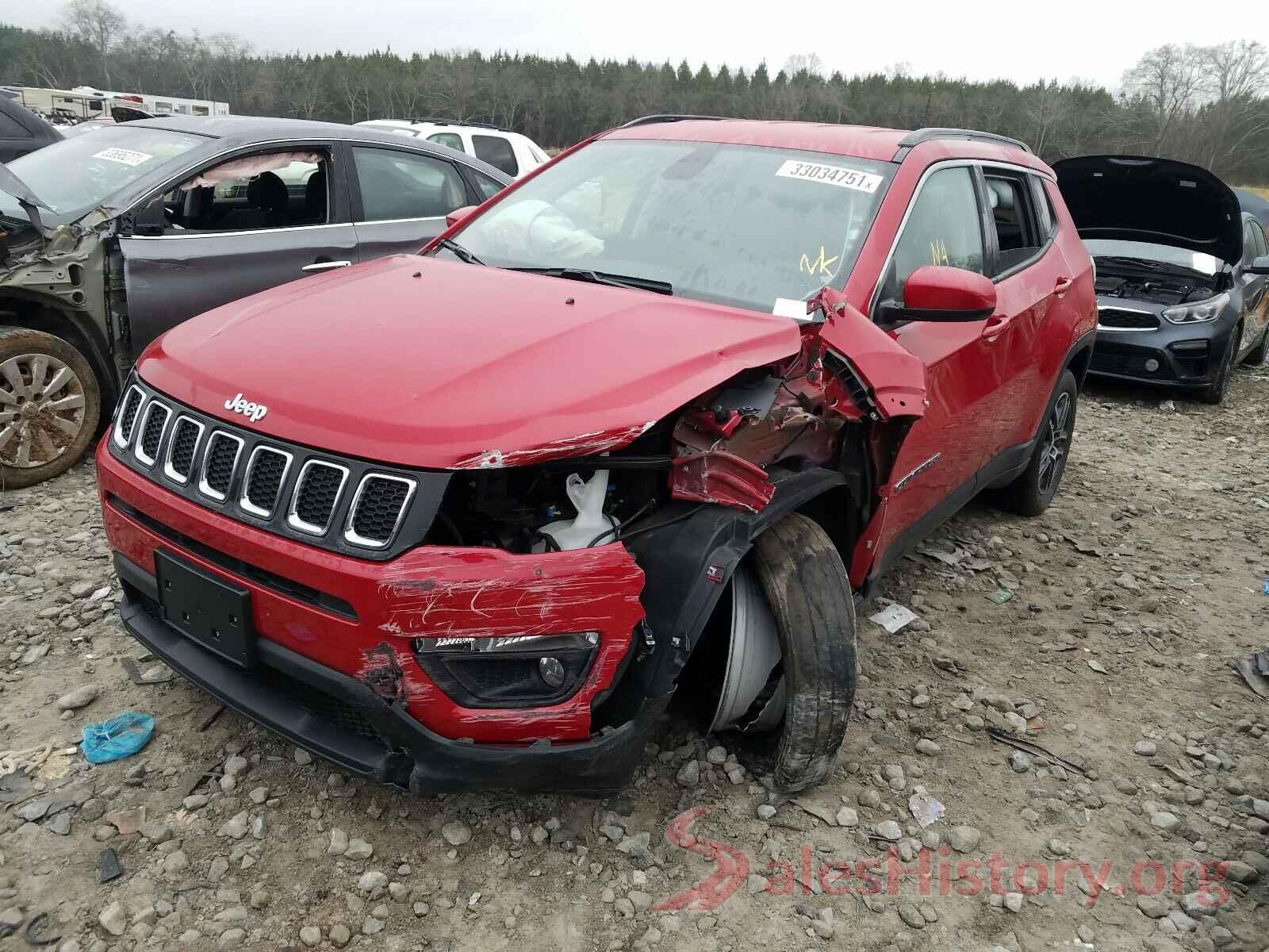 3C4NJCBB2HT669288 2017 JEEP COMPASS