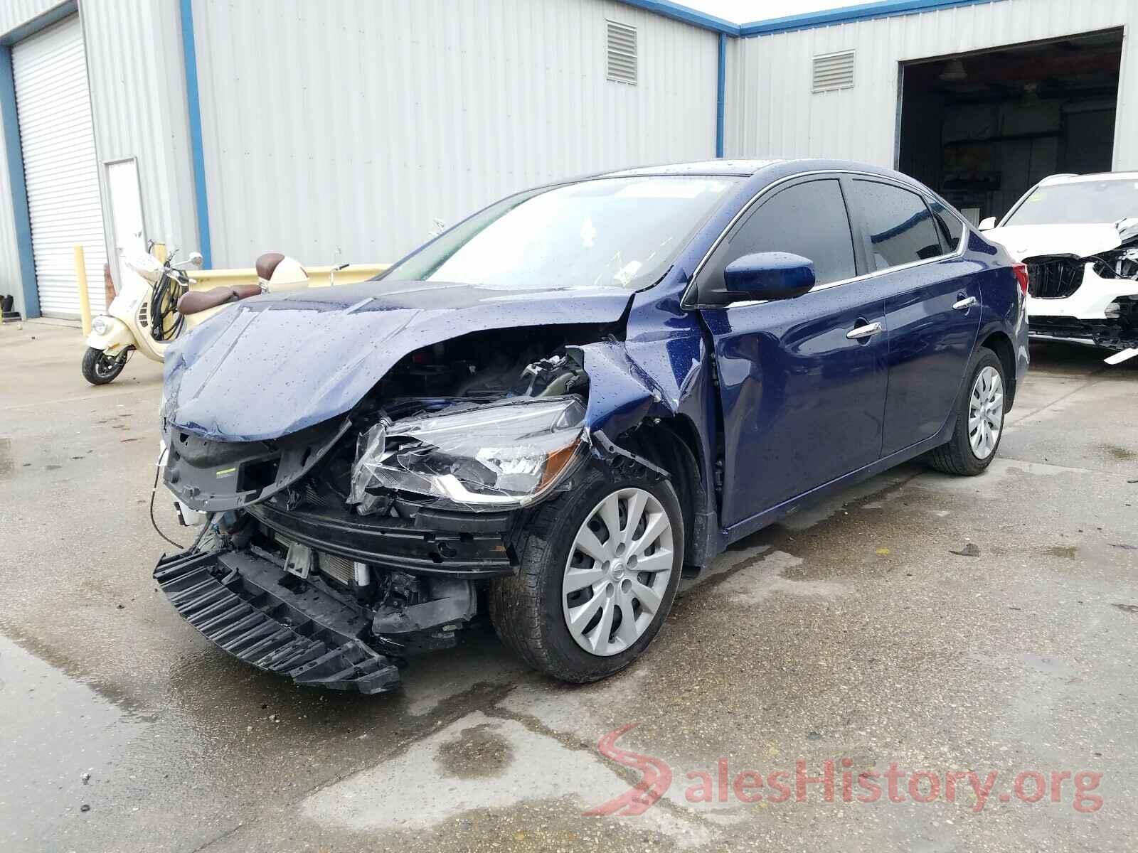 3N1AB7AP7KY250186 2019 NISSAN SENTRA