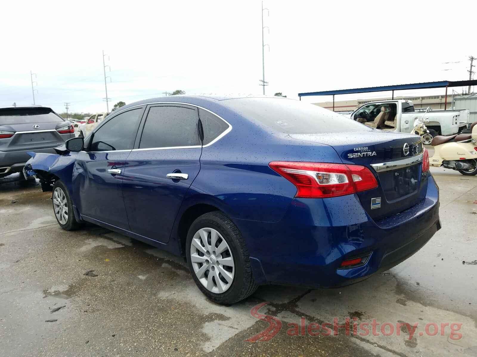 3N1AB7AP7KY250186 2019 NISSAN SENTRA