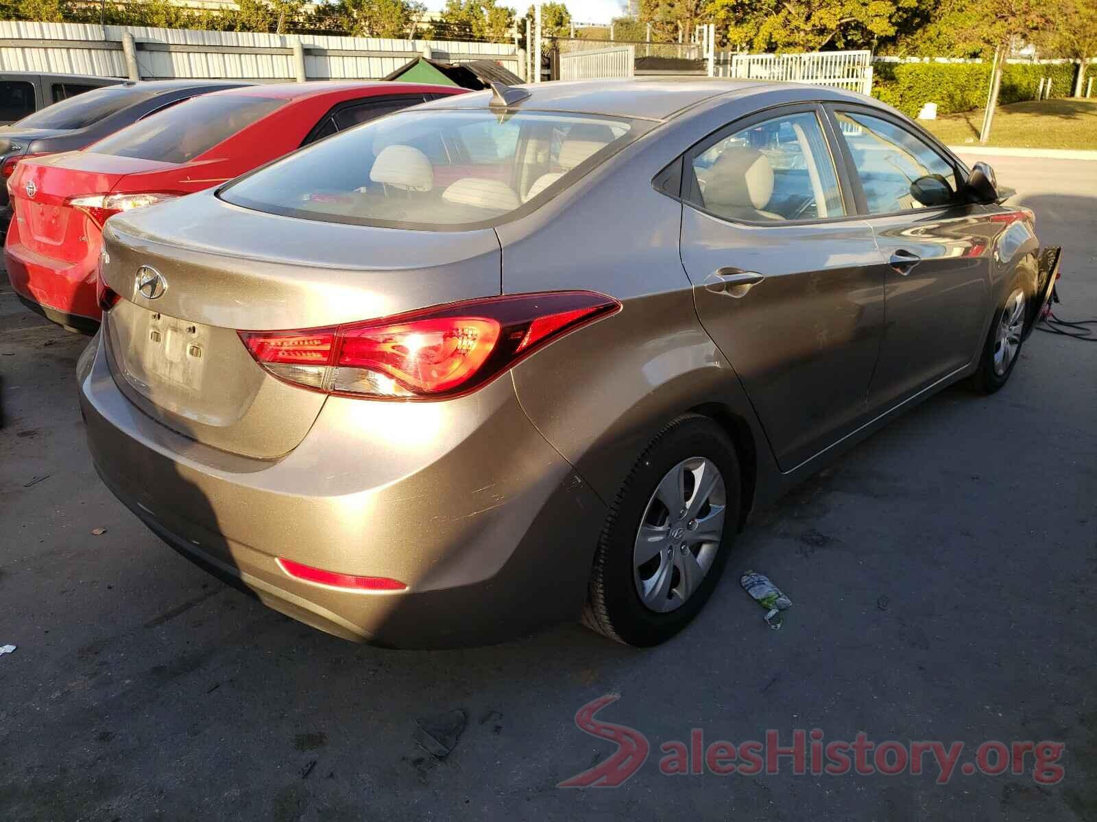 5NPDH4AE7GH772441 2016 HYUNDAI ELANTRA